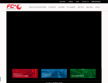 Tablet Screenshot of fcxperformance.com
